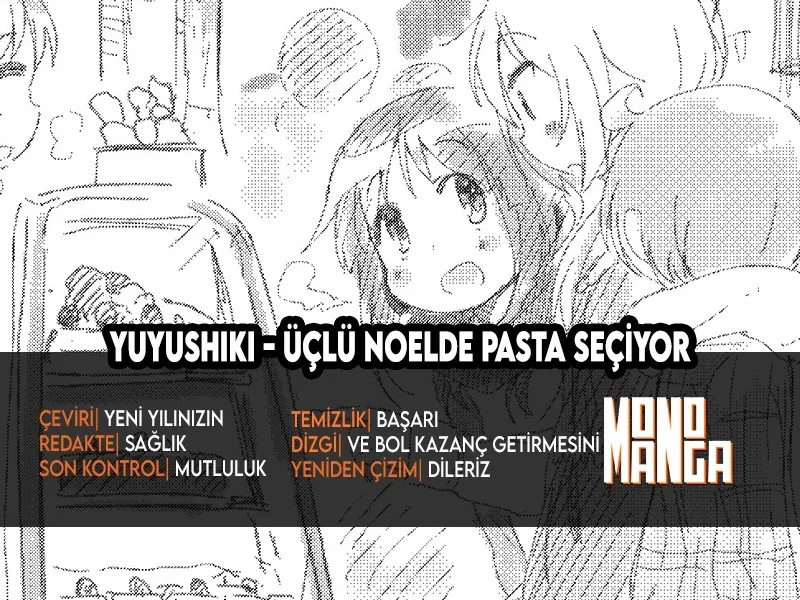 Yuyushiki - The Three Buying Christmas Cake - One-Shot - Sayfa 1